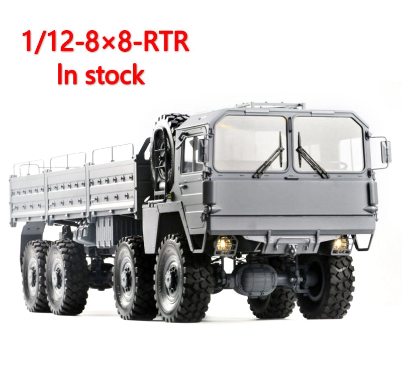 Conquer Any Terrain RC 1/12 Scale Military Truck Toy
