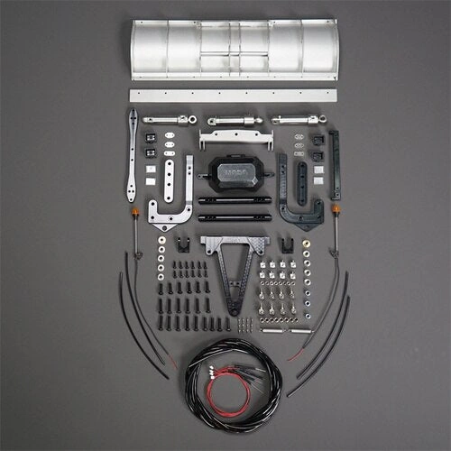 High-Quality 6x4 Metal Dump Truck - Remote Control Hydraulic Toy!